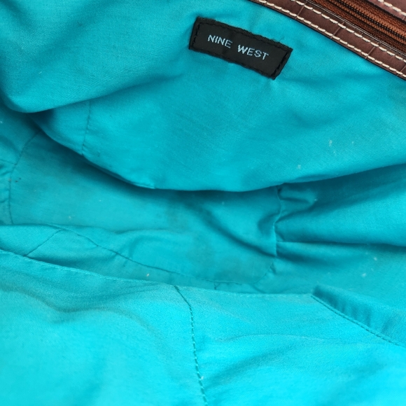 Boho Summer Woven Straw Bag Gem Stones Embellished Beach - Picture 8 of 17